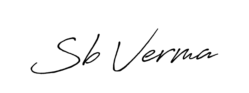 How to Draw Sb Verma signature style? Antro_Vectra_Bolder is a latest design signature styles for name Sb Verma. Sb Verma signature style 7 images and pictures png