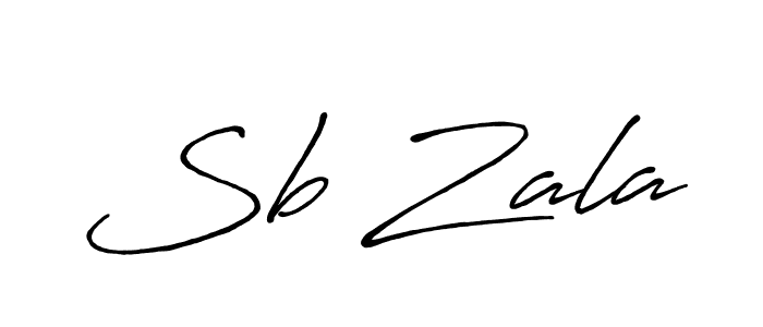 Antro_Vectra_Bolder is a professional signature style that is perfect for those who want to add a touch of class to their signature. It is also a great choice for those who want to make their signature more unique. Get Sb Zala name to fancy signature for free. Sb Zala signature style 7 images and pictures png