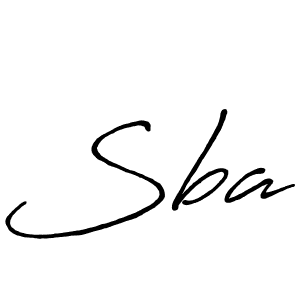 Sba stylish signature style. Best Handwritten Sign (Antro_Vectra_Bolder) for my name. Handwritten Signature Collection Ideas for my name Sba. Sba signature style 7 images and pictures png