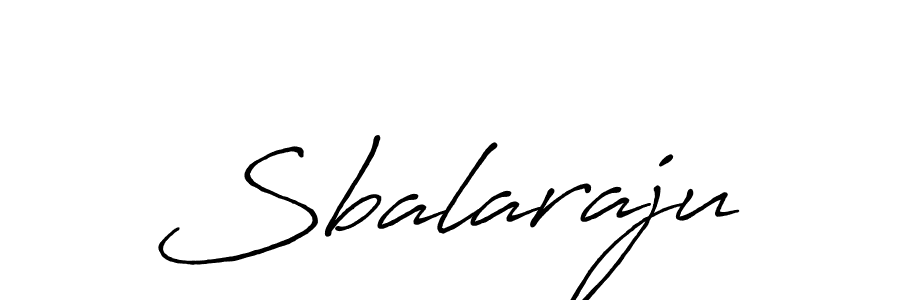 How to make Sbalaraju signature? Antro_Vectra_Bolder is a professional autograph style. Create handwritten signature for Sbalaraju name. Sbalaraju signature style 7 images and pictures png