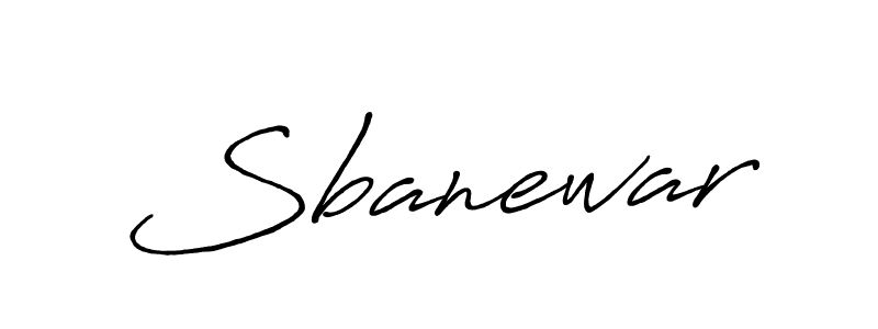 Antro_Vectra_Bolder is a professional signature style that is perfect for those who want to add a touch of class to their signature. It is also a great choice for those who want to make their signature more unique. Get Sbanewar name to fancy signature for free. Sbanewar signature style 7 images and pictures png