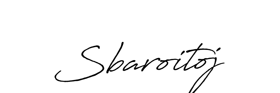 Once you've used our free online signature maker to create your best signature Antro_Vectra_Bolder style, it's time to enjoy all of the benefits that Sbaroitoj name signing documents. Sbaroitoj signature style 7 images and pictures png