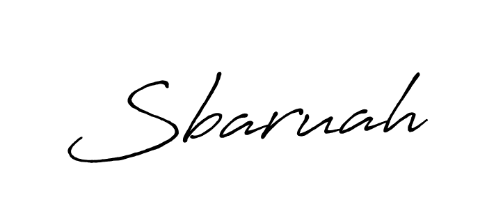 Antro_Vectra_Bolder is a professional signature style that is perfect for those who want to add a touch of class to their signature. It is also a great choice for those who want to make their signature more unique. Get Sbaruah name to fancy signature for free. Sbaruah signature style 7 images and pictures png