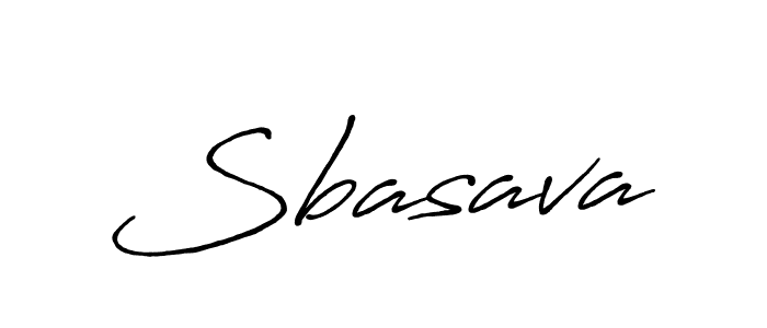 Also we have Sbasava name is the best signature style. Create professional handwritten signature collection using Antro_Vectra_Bolder autograph style. Sbasava signature style 7 images and pictures png