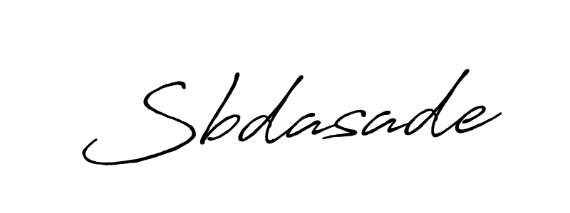 Sbdasade stylish signature style. Best Handwritten Sign (Antro_Vectra_Bolder) for my name. Handwritten Signature Collection Ideas for my name Sbdasade. Sbdasade signature style 7 images and pictures png