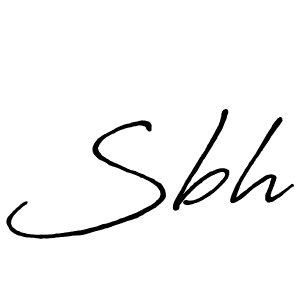 Also You can easily find your signature by using the search form. We will create Sbh name handwritten signature images for you free of cost using Antro_Vectra_Bolder sign style. Sbh signature style 7 images and pictures png