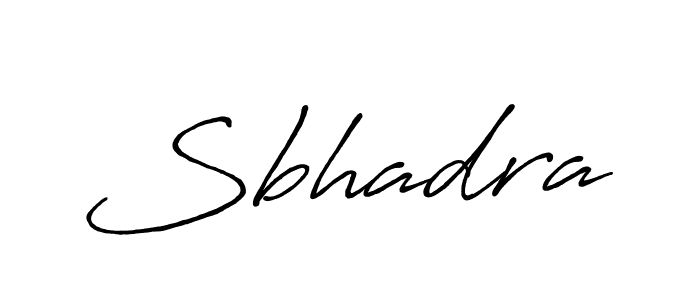 Make a beautiful signature design for name Sbhadra. Use this online signature maker to create a handwritten signature for free. Sbhadra signature style 7 images and pictures png