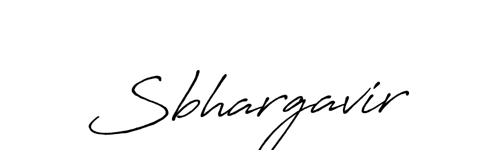 It looks lik you need a new signature style for name Sbhargavir. Design unique handwritten (Antro_Vectra_Bolder) signature with our free signature maker in just a few clicks. Sbhargavir signature style 7 images and pictures png