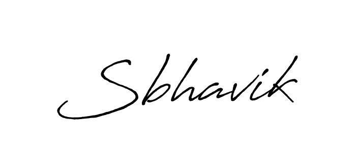 It looks lik you need a new signature style for name Sbhavik. Design unique handwritten (Antro_Vectra_Bolder) signature with our free signature maker in just a few clicks. Sbhavik signature style 7 images and pictures png