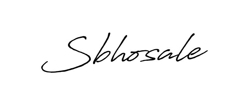 How to Draw Sbhosale signature style? Antro_Vectra_Bolder is a latest design signature styles for name Sbhosale. Sbhosale signature style 7 images and pictures png