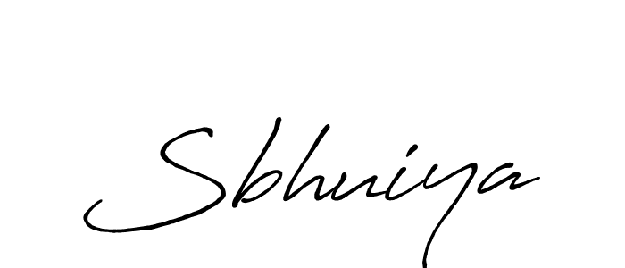 Use a signature maker to create a handwritten signature online. With this signature software, you can design (Antro_Vectra_Bolder) your own signature for name Sbhuiya. Sbhuiya signature style 7 images and pictures png