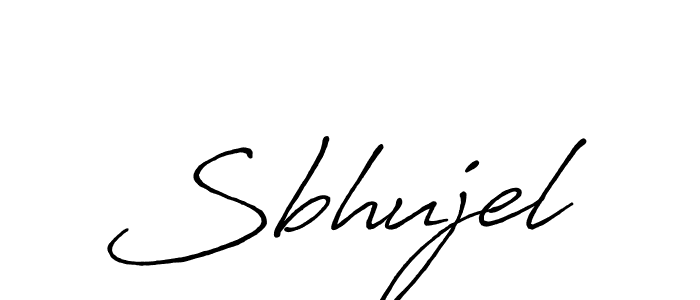 Similarly Antro_Vectra_Bolder is the best handwritten signature design. Signature creator online .You can use it as an online autograph creator for name Sbhujel. Sbhujel signature style 7 images and pictures png
