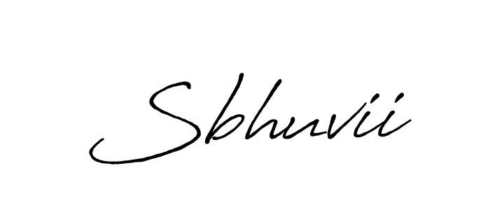 How to Draw Sbhuvii signature style? Antro_Vectra_Bolder is a latest design signature styles for name Sbhuvii. Sbhuvii signature style 7 images and pictures png