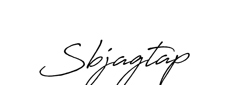 How to make Sbjagtap signature? Antro_Vectra_Bolder is a professional autograph style. Create handwritten signature for Sbjagtap name. Sbjagtap signature style 7 images and pictures png