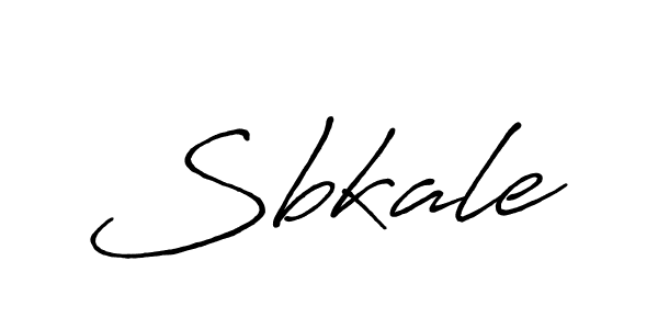 Create a beautiful signature design for name Sbkale. With this signature (Antro_Vectra_Bolder) fonts, you can make a handwritten signature for free. Sbkale signature style 7 images and pictures png