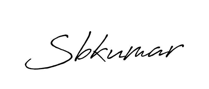 The best way (Antro_Vectra_Bolder) to make a short signature is to pick only two or three words in your name. The name Sbkumar include a total of six letters. For converting this name. Sbkumar signature style 7 images and pictures png