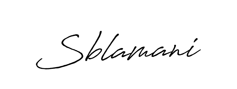Here are the top 10 professional signature styles for the name Sblamani. These are the best autograph styles you can use for your name. Sblamani signature style 7 images and pictures png