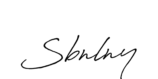 How to Draw Sbnlny signature style? Antro_Vectra_Bolder is a latest design signature styles for name Sbnlny. Sbnlny signature style 7 images and pictures png