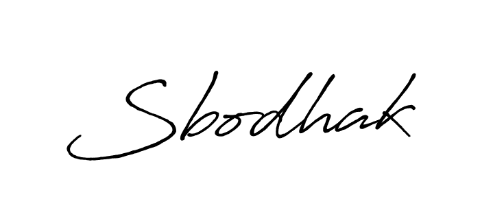 Antro_Vectra_Bolder is a professional signature style that is perfect for those who want to add a touch of class to their signature. It is also a great choice for those who want to make their signature more unique. Get Sbodhak name to fancy signature for free. Sbodhak signature style 7 images and pictures png