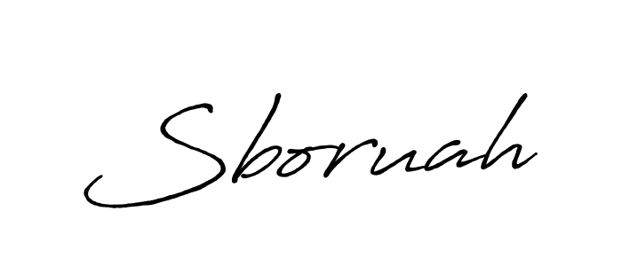 Also we have Sboruah name is the best signature style. Create professional handwritten signature collection using Antro_Vectra_Bolder autograph style. Sboruah signature style 7 images and pictures png