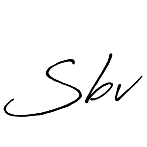 Make a beautiful signature design for name Sbv. Use this online signature maker to create a handwritten signature for free. Sbv signature style 7 images and pictures png