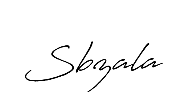 Antro_Vectra_Bolder is a professional signature style that is perfect for those who want to add a touch of class to their signature. It is also a great choice for those who want to make their signature more unique. Get Sbzala name to fancy signature for free. Sbzala signature style 7 images and pictures png