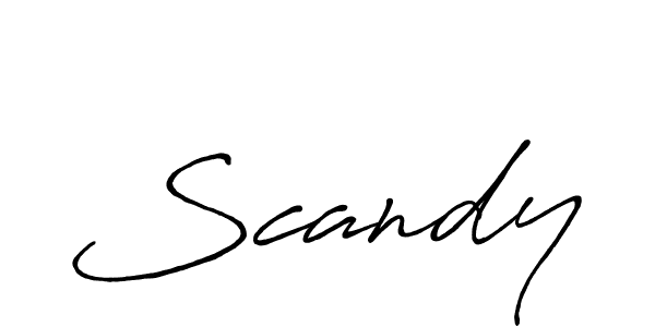 It looks lik you need a new signature style for name Scandy. Design unique handwritten (Antro_Vectra_Bolder) signature with our free signature maker in just a few clicks. Scandy signature style 7 images and pictures png