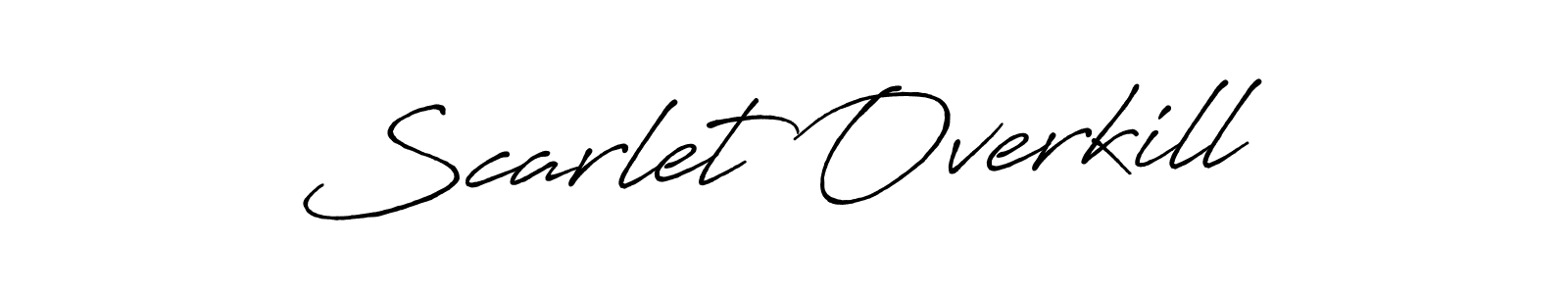 How to Draw Scarlet Overkill signature style? Antro_Vectra_Bolder is a latest design signature styles for name Scarlet Overkill. Scarlet Overkill signature style 7 images and pictures png