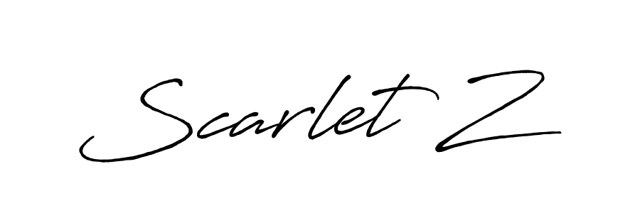 Here are the top 10 professional signature styles for the name Scarlet Z. These are the best autograph styles you can use for your name. Scarlet Z signature style 7 images and pictures png