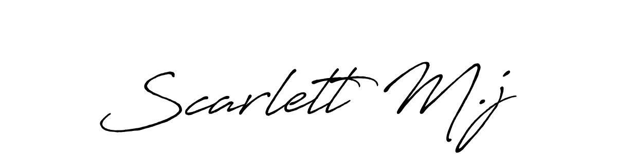 Here are the top 10 professional signature styles for the name Scarlett M.j. These are the best autograph styles you can use for your name. Scarlett M.j signature style 7 images and pictures png