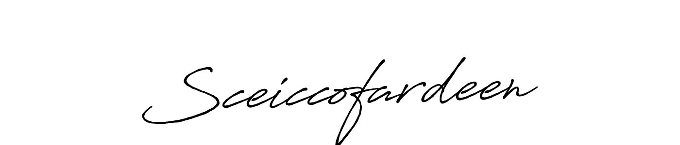 Also we have Sceiccofardeen name is the best signature style. Create professional handwritten signature collection using Antro_Vectra_Bolder autograph style. Sceiccofardeen signature style 7 images and pictures png