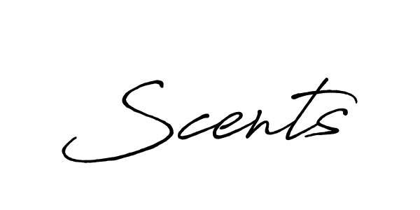 Create a beautiful signature design for name Scents. With this signature (Antro_Vectra_Bolder) fonts, you can make a handwritten signature for free. Scents signature style 7 images and pictures png
