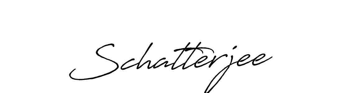 Make a beautiful signature design for name Schatterjee. With this signature (Antro_Vectra_Bolder) style, you can create a handwritten signature for free. Schatterjee signature style 7 images and pictures png