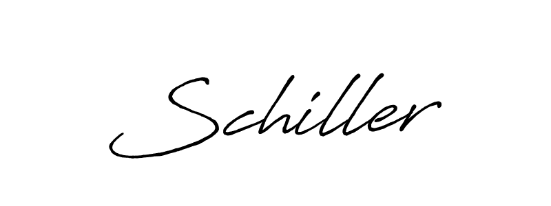 You should practise on your own different ways (Antro_Vectra_Bolder) to write your name (Schiller) in signature. don't let someone else do it for you. Schiller signature style 7 images and pictures png