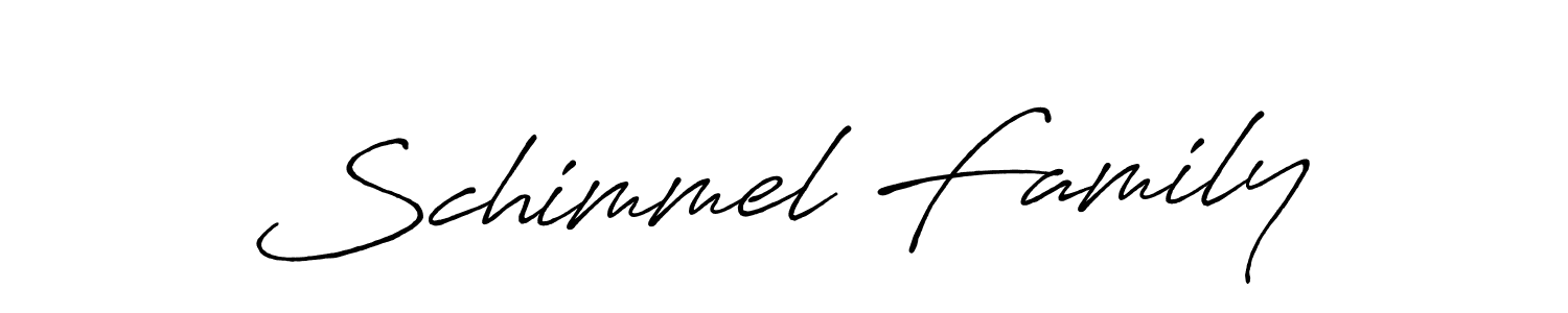 Antro_Vectra_Bolder is a professional signature style that is perfect for those who want to add a touch of class to their signature. It is also a great choice for those who want to make their signature more unique. Get Schimmel Family name to fancy signature for free. Schimmel Family signature style 7 images and pictures png