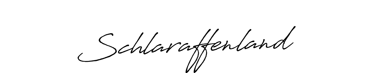 Schlaraffenland stylish signature style. Best Handwritten Sign (Antro_Vectra_Bolder) for my name. Handwritten Signature Collection Ideas for my name Schlaraffenland. Schlaraffenland signature style 7 images and pictures png