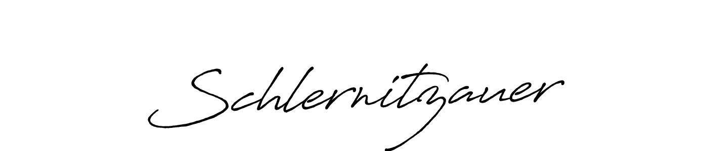 Design your own signature with our free online signature maker. With this signature software, you can create a handwritten (Antro_Vectra_Bolder) signature for name Schlernitzauer. Schlernitzauer signature style 7 images and pictures png