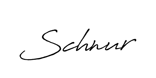 The best way (Antro_Vectra_Bolder) to make a short signature is to pick only two or three words in your name. The name Schnur include a total of six letters. For converting this name. Schnur signature style 7 images and pictures png