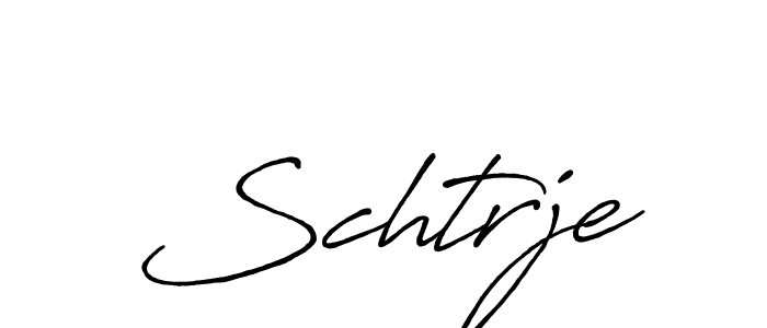 How to make Schtrje signature? Antro_Vectra_Bolder is a professional autograph style. Create handwritten signature for Schtrje name. Schtrje signature style 7 images and pictures png