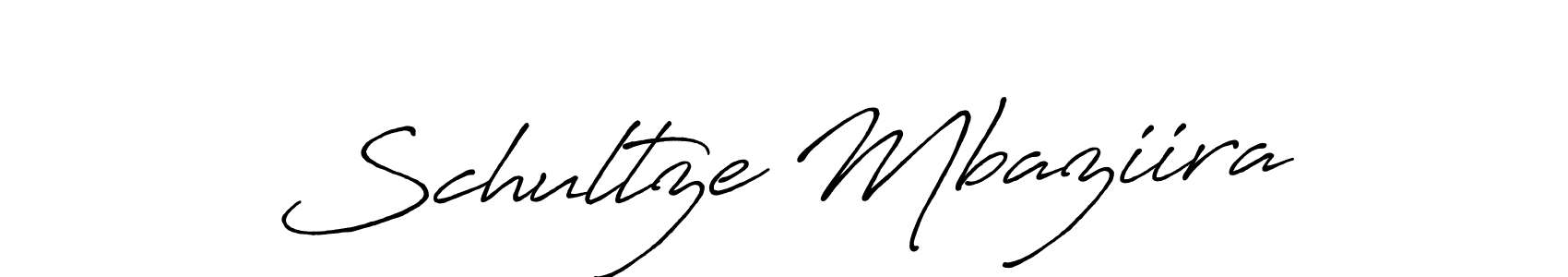 Antro_Vectra_Bolder is a professional signature style that is perfect for those who want to add a touch of class to their signature. It is also a great choice for those who want to make their signature more unique. Get Schultze Mbaziira name to fancy signature for free. Schultze Mbaziira signature style 7 images and pictures png