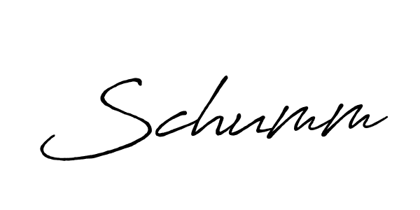 How to make Schumm name signature. Use Antro_Vectra_Bolder style for creating short signs online. This is the latest handwritten sign. Schumm signature style 7 images and pictures png