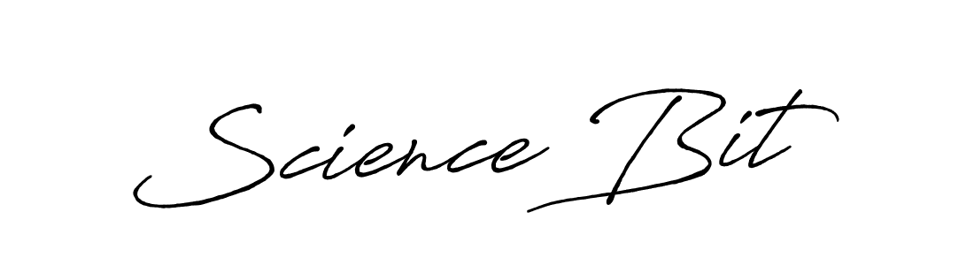 Also You can easily find your signature by using the search form. We will create Science Bit name handwritten signature images for you free of cost using Antro_Vectra_Bolder sign style. Science Bit signature style 7 images and pictures png