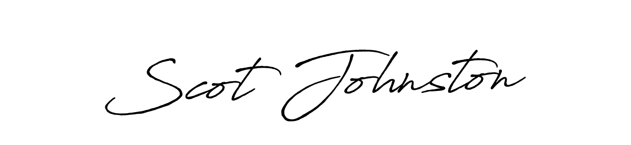 Once you've used our free online signature maker to create your best signature Antro_Vectra_Bolder style, it's time to enjoy all of the benefits that Scot Johnston name signing documents. Scot Johnston signature style 7 images and pictures png