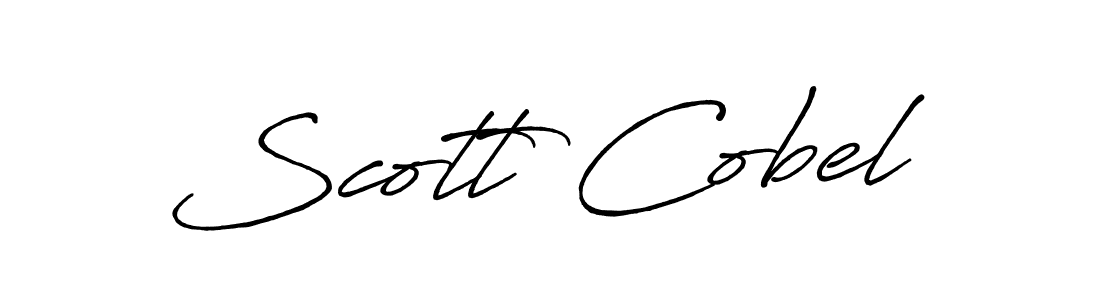 if you are searching for the best signature style for your name Scott Cobel. so please give up your signature search. here we have designed multiple signature styles  using Antro_Vectra_Bolder. Scott Cobel signature style 7 images and pictures png