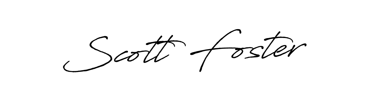 Make a beautiful signature design for name Scott Foster. Use this online signature maker to create a handwritten signature for free. Scott Foster signature style 7 images and pictures png