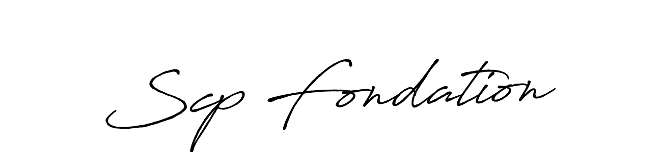 Use a signature maker to create a handwritten signature online. With this signature software, you can design (Antro_Vectra_Bolder) your own signature for name Scp Fondation. Scp Fondation signature style 7 images and pictures png