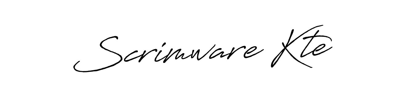 This is the best signature style for the Scrimware Kte name. Also you like these signature font (Antro_Vectra_Bolder). Mix name signature. Scrimware Kte signature style 7 images and pictures png