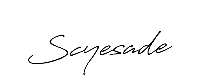 Also You can easily find your signature by using the search form. We will create Scyesade name handwritten signature images for you free of cost using Antro_Vectra_Bolder sign style. Scyesade signature style 7 images and pictures png