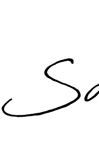 Design your own signature with our free online signature maker. With this signature software, you can create a handwritten (Antro_Vectra_Bolder) signature for name Sd. Sd signature style 7 images and pictures png