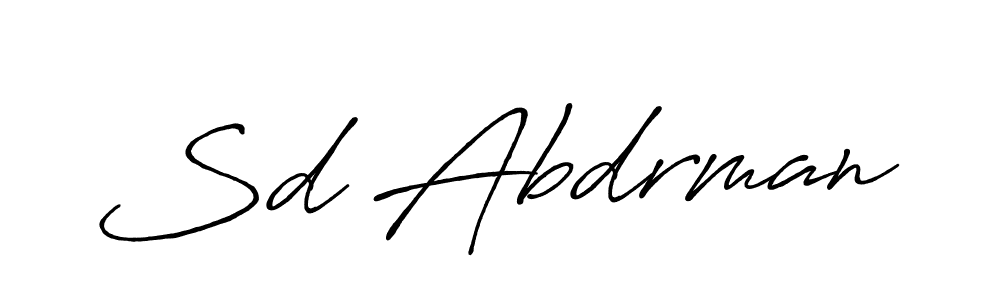 Make a short Sd Abdrman signature style. Manage your documents anywhere anytime using Antro_Vectra_Bolder. Create and add eSignatures, submit forms, share and send files easily. Sd Abdrman signature style 7 images and pictures png